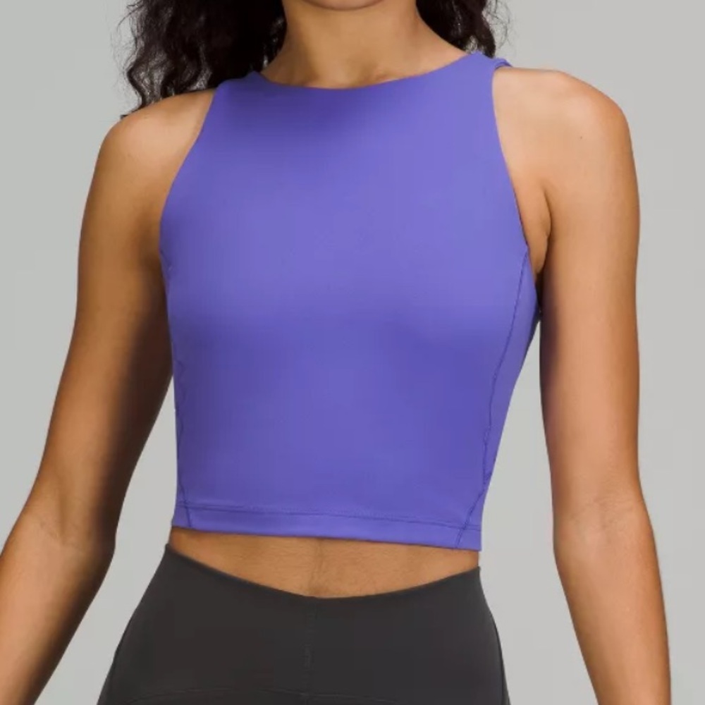 Lululemon High Neck Tank Top